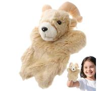 Títeres para Niños Pequeños - Muñecos De Peluche Animales para Niños Pequeños - Peluche Cabra Juguete Interactivo, Muñecos Tiernos para Niños Y Niñas Juego De Roles Teatro Cuentos Imaginativos
