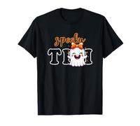 Titi Boo Spooky Halloween coqueta arco divertido fiesta familiar Camiseta