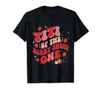 titi of The Berry Sweet One Strawberry 1st Birthday Aunt Camiseta