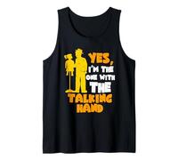 Titiritero Ventrílocuo I'm The One With The Talking Hand Camiseta sin Mangas