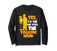 Titiritero Ventrílocuo I'm The One With The Talking Hand Manga Larga
