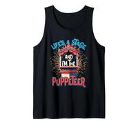 Titiritero Ventrílocuo I'm The Puppeteer Camiseta sin Mangas