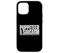 Titiritero y Sarcasmo Funny Puppet Master Carcasa para iPhone 12/12 Pro