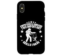 Titiritero y Sarcasmo Funny Puppet Master Carcasa para iPhone X/XS