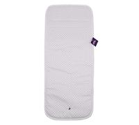 TititNins® - Colchoneta Silla para Chicco London Transpirable KUKU BLANCO (Algodón 100% OEKO-TEX) -Acolchado 3D®-