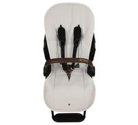 TititNins© - Colchoneta Silla Paseo para Cybex Priam y Mios Platinum 2025 | Acolchado Extra Confortable | 100% Algodón | PIQUE BLANCO