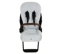 TititNins© - Colchoneta Silla Paseo para Cybex Priam y Mios Platinum 2025 | Acolchado Extra Confortable | 100% Algodón | PIQUE CELESTE