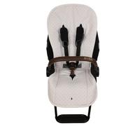 TititNins© - Colchoneta Silla Paseo para Cybex Priam y Mios Platinum 2025 | Acolchado Extra Confortable | 100% Algodón | ESTRELLA RO