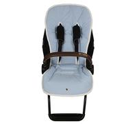 TititNins© - Colchoneta Silla Paseo para Cybex Priam y Mios Platinum 2025 | Acolchado Extra Confortable | 100% Algodón | VICHY CELESTE