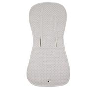 Tititnins® - Colchoneta Verano para Bugaboo Bee 6 ESTRELLA ROSA - Acolchado Transpirable- (100% Algodón)
