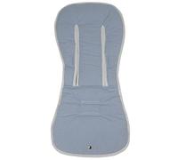 Tititnins® - Colchoneta Verano para Bugaboo Bee 6 VICHY CELESTE - Acolchado Transpirable- (100% Algodón)