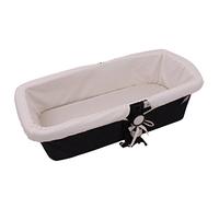 Tititnins® - Funda Capazo Goma para Bugaboo Camaleon 3 Plus | Cubre Capazo Cuco Bebe | Vestidura Carro | Incluye Salvababas | Paredes Suelo Acolchados | Pique Crudo + Crudo