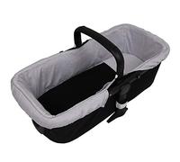 Tititnins® - Funda Capazo Goma para Bugaboo Fox 5 | Vestidura Cubre Cuco Bebé | Paredes Suelo Acolchado Transpirable 3D | 100% Algodón | GRIS MELANGE