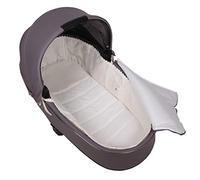 Tititnins© - Funda Capazo para Cybex Priam/E-Priam Carry Cot Pique Crudo. (100% Algodón) -Paredes Acolchadas