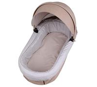 Tititnins® - Funda Capazo para Stokke Trailz/Crusi GRIS MELANGE -Incluye aperturas asas transporte- (100% Algodón)