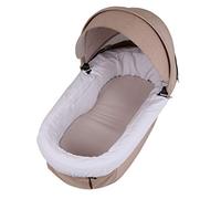 Tititnins® - Funda Capazo para Stokke Trailz/Crusi PIQUE BLANCO -Incluye aperturas asas transporte- (100% Algodón)