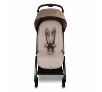 TititNins© - Funda Colchoneta Silla Paseo para Joolz Aer 2 | Acolchado Extra Confortable | 100% Algodón | ESTRELLA BLANCO