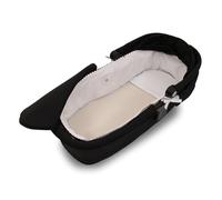 Tititnins© - Funda Cubre Capazo Velcro para Nuna Lytl Triv Next | Permite Llevar el cubrepies del capazo | Cuco Bebé recién Nacido | 100% Algodón | Pique Blanco