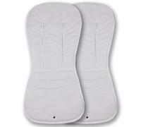 Tititnins® - Pack 2ud. Colchonetas para Bugaboo Donkey 5 PIQUÉ OLA - Acolchado Transpirable- (100% Algodón)