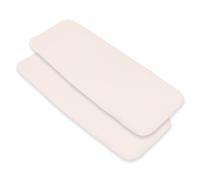 Tititnins® - Pack 2ud Funda Colchón Sabana Bajera Capazo Baby Monster Easy Twin 4 Pique Blanco - (100% Algodón)