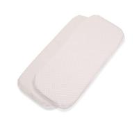 TititNins® - Pack 2ud.Sabana Bajera Capazo para Bugaboo Fox 5 Renew | Funda Colchón Protector Cuco Carrito Bebe | Kuku BLCO | 100% Algodón Certificado Oeko-Tex® Organic Cotton