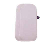 TititNins® - Pack 2ud.Sabana Bajera Capazo para Bugaboo Fox 5 Renew | Funda Colchón Protector Cuco Carrito Bebe | Pique Rosa | 100% Algodón Certificado Oeko-Tex® Organic Cotton