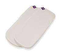 Tititnins® - Pack 2ud.Sabana Bajera Capazo para Inglesina Aptica-Electa | Funda Colchón Protector Cuco Carrito Bebe | Pique Crudo | 100% Algodón Certificado Oeko-Tex® Organic Cotton