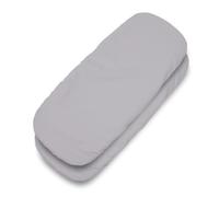 Tititnins® - Pack 2ud.Sabana Bajera Capazo para Nuna Triv Next Lytl | Funda Colchón Protector Cuco Carrito Bebe | Pique Gris | 100% Algodón Certificado Oeko-Tex® Organic Cotton