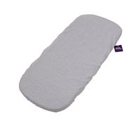 Tititnins® - Sabana Bajera Capazo Impermeable para Bugaboo Fox 5 | Funda Colchón Protector Cuco Carrito Bebe | Gris Melange | 100% Algodón Certificado Oeko-Tex® Organic Cotton