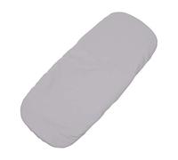 TititNins® - Sabana Bajera Capazo Impermeable para Bugaboo Fox 5 | Funda Colchón Protector Cuco Carrito Bebe | Pique Gris | 100% Algodón Certificado Oeko-Tex® Organic Cotton