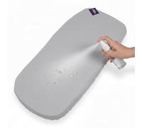 TititNins® - Sabana Bajera Funda Colchón Capazo Impermeable para Inglesina Aptica, Inglesina Electa e Inglesina Aptica XT | Pique Gris | 100% Algodón Certificado Oeko-Tex® Organic Cotton