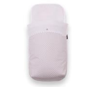 Tititnins© - Saco Capazo Bebé Verano Entretiempo Universal Kuku Gris.Mil Gris (Algodón 100%) - Relleno extraíble - Medidas 77x34