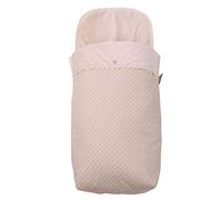 TititNins® - Saco Capazo Invierno para Bugaboo Bee 6 KUKU CRUDO.Velour Crudo (**Interior Tejido Polar)
