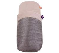 TititNins® - Saco Capazo Invierno para Bugaboo Bee 6 REZ.Velour Crudo (**Interior Tejido Polar)
