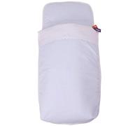 Tititnins© - Saco Capazo Verano compatible con Bugaboo Buffalo MIL CELESTE.Pique Blanco/Blanco -Relleno extraible-