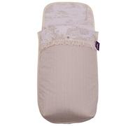 Tititnins© - Saco Capazo Verano Uppababy Vista/Cruz 2015-2022 V2 MIL CRUDO.Toile Crudo/Puntilla CR -Relleno extraible-