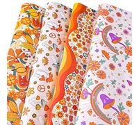 Titiweet Papel de regalo de cumpleaños para niños, niñas, hombres y mujeres (retro (12 hojas))