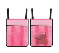 Title 1 Large Capacity Shoe Bags, Trampoline Storage Organizer Set, 2Piece Outdoor Holder with Mesh Pockets, Waterproof Oxford Equipment Carrier, Gear Storage with Hanging Design, Accessory Organizer