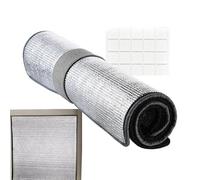 Title 1 (Mobile-First SEO): Double-Sided Aluminium Foil Insulation Roll - Thermal Bubble Reflective Wrap For Roof, Loft, Conservatory & | Waterproof Heat Barrier For Cars, Caravans & Sheds | E