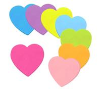 TITLE 1: Notas Pads - Bright Colors Self-Stick School Supplies, Aesthetic Sticky Notes, Vibrant Memo Reminders, Creative Planning Tabs | Message Booking Stationeries For Home Office Classroom