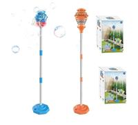 Title 2: Machine with Stand - Atmosphere | Light Up Automatic Blower Power USB Battery | for Kids Summer Outdoor Activities Wedding Birthday Event, High Performance Leak-Proo