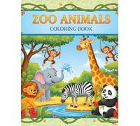 Title: Color Me Zoo: A Coloring Safari: Explore the Animal Kingdom One Crayon Stroke at a Time