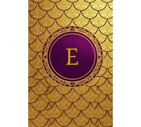 Title: The Royal Letter E Edition: Subtitle: 240 Premium Lined Pages | Purple & Gold Paperback Personal Stationery for Students