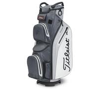 Titleist 14 StaDry cart bag, charcoal/grey/white