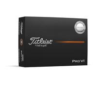 Titleist 2025 Pro V1 - Pelotas de Golf con alineación Mejorada, Color Blanco (una docena)