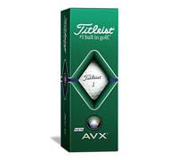 TITLEIST AVX - Juego de 3 pelotas de golf (manga de 3 pelotas de golf), modelo 2020