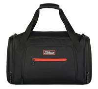 Titleist Bolsa de Lona para Jugadores, Color Negro y Rojo, 12 x 21 x 12 Pulgadas