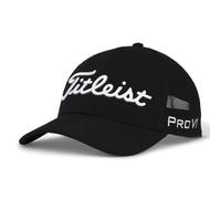 Titleist Tour Performance Mesh Golf Hat Gorra de béisbol, Negro/Blanco, Talla única para Hombre