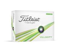 Titleist Pelotas de golf Velocity para hombre, color verde mate