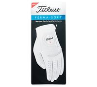 Titleist PERMS Soft Guante DE Golf, Hombres, Blanco, M